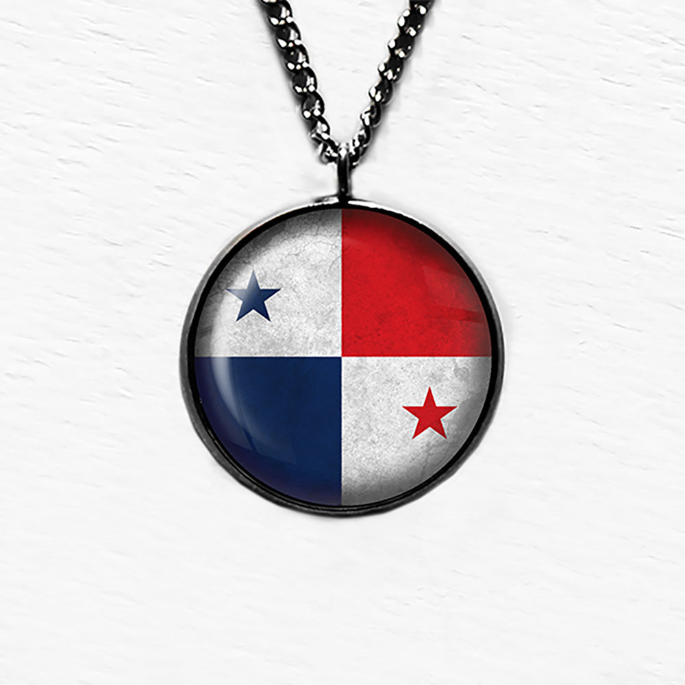 Stainless Steel Confederate Flag Necklace