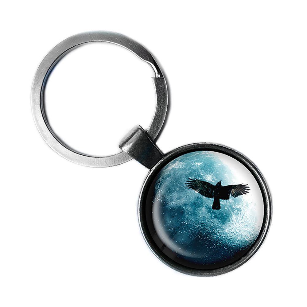 Full Moon Keychain