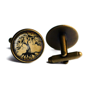 Antique Bronze Cufflinks