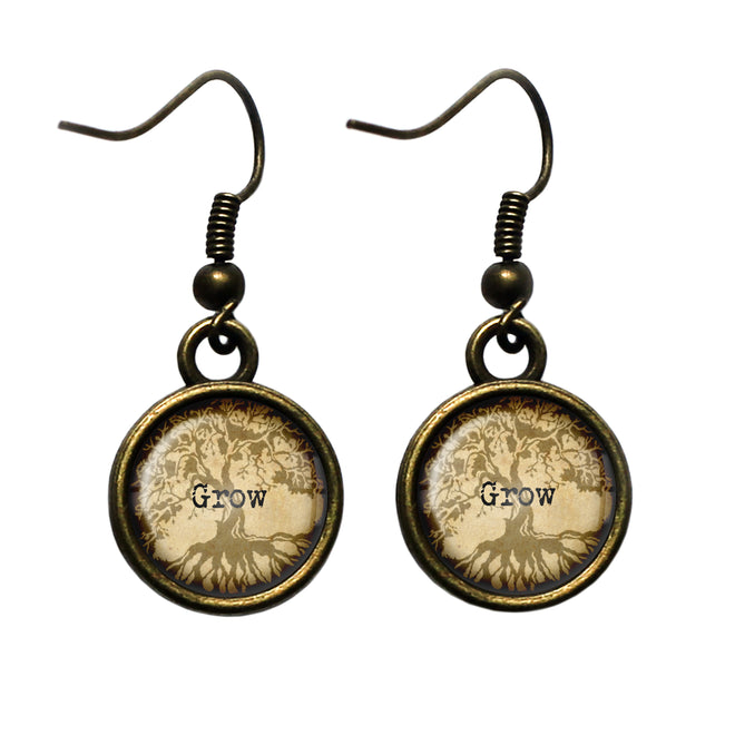 Antique Bronze Earrings