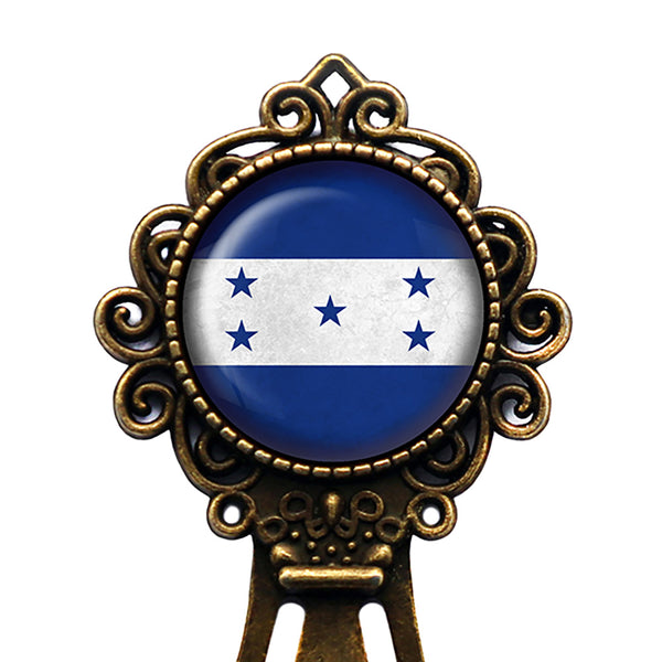 Republic of Honduras Honduran Flag Bronze Bookmark