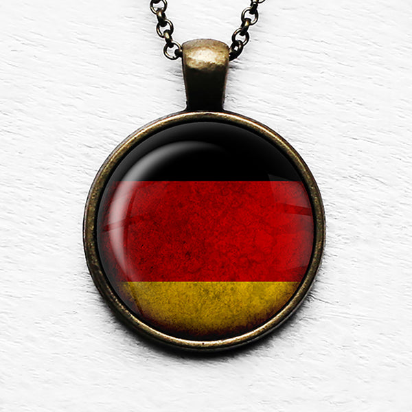 Spain Spanish España Flag Pendant & Necklace