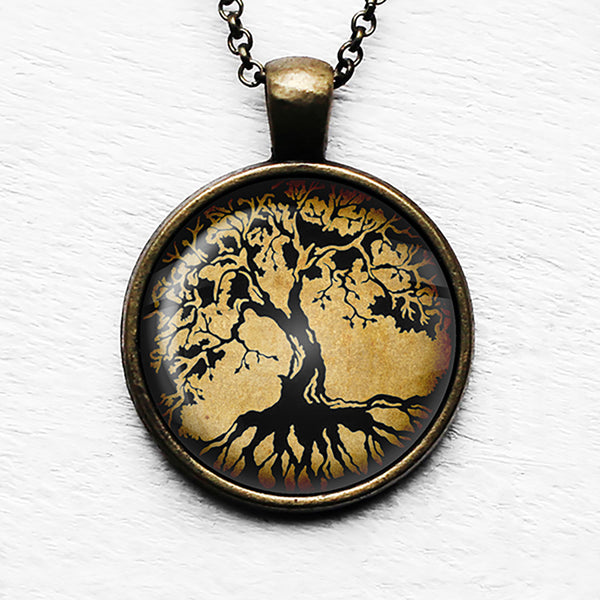 Tree of Life Nature Pendant & Necklace