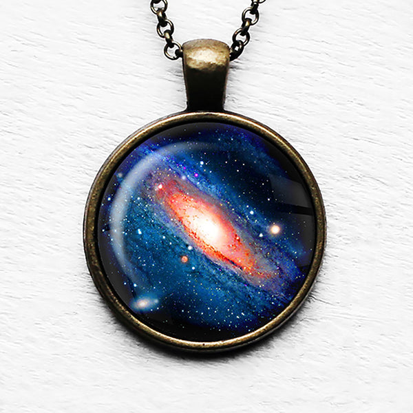 NASA Photograph Whole Galaxy Pendant & Necklace