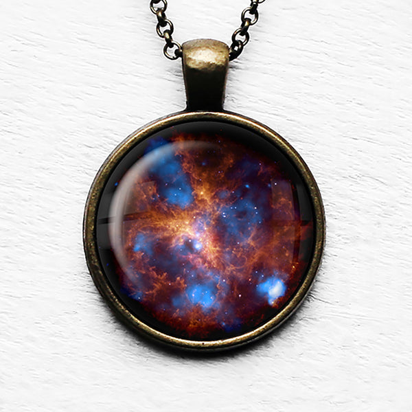 NASA Photograph The Tarantula Nebula Pendant & Necklace