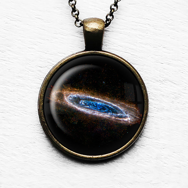 NASA Photograph Galaxy Forever Pendant & Necklace