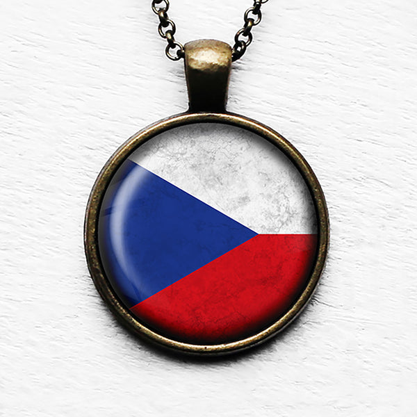 Czech Republic Czechoslovakian Pendant & Necklace