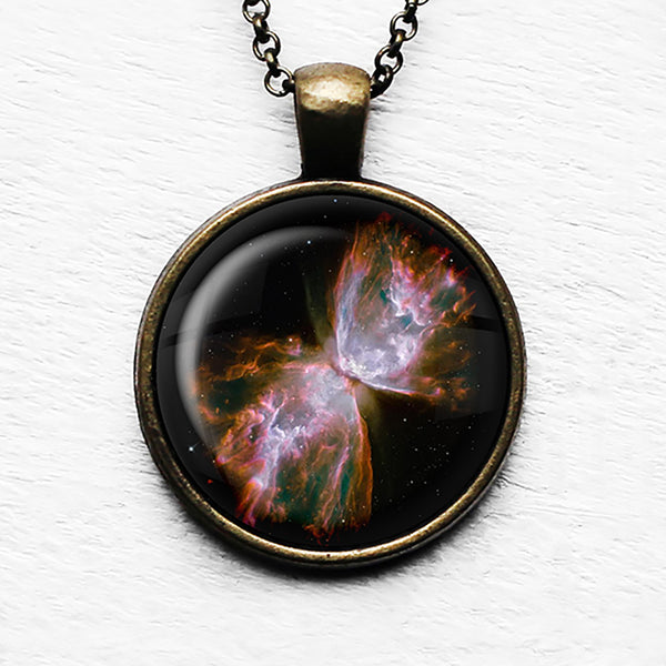 NASA Photograph Red Tarantula Nebula Pendant & Necklace