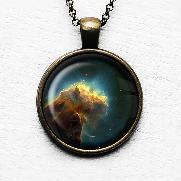 NASA Photograph Eagle Nebula Pendant & Necklace