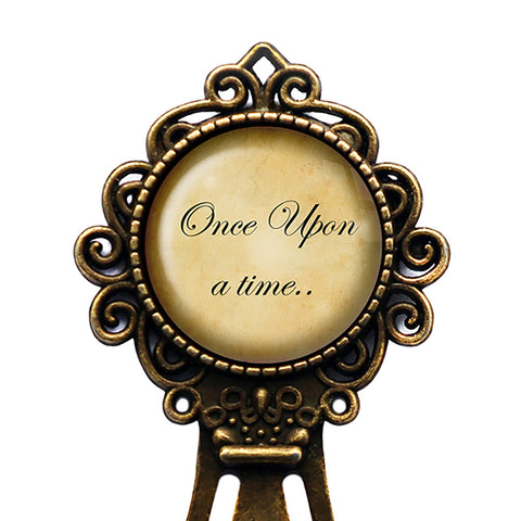 Fairy Tale Once Upon A Time Bronze Bookmark