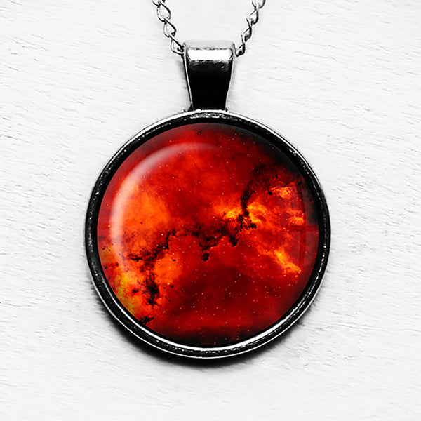 NASA Photograph Rosetta Nebula Pendant & Necklace