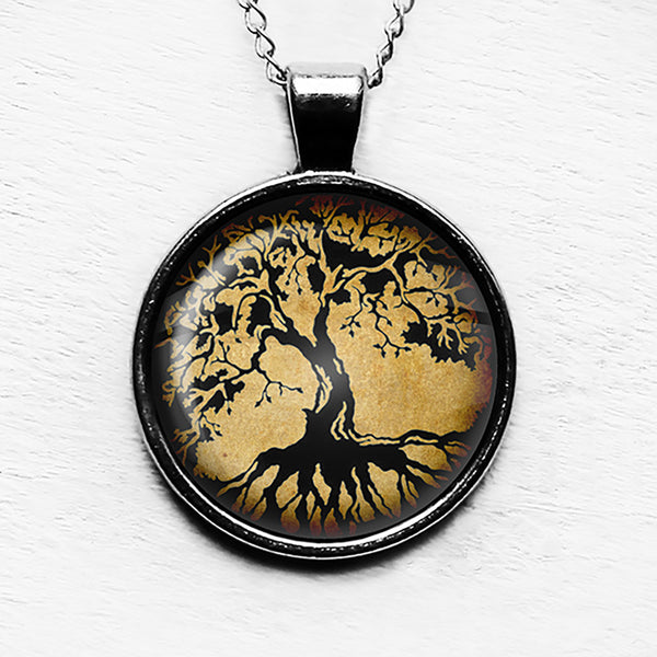 Tree of Life Nature Pendant & Necklace