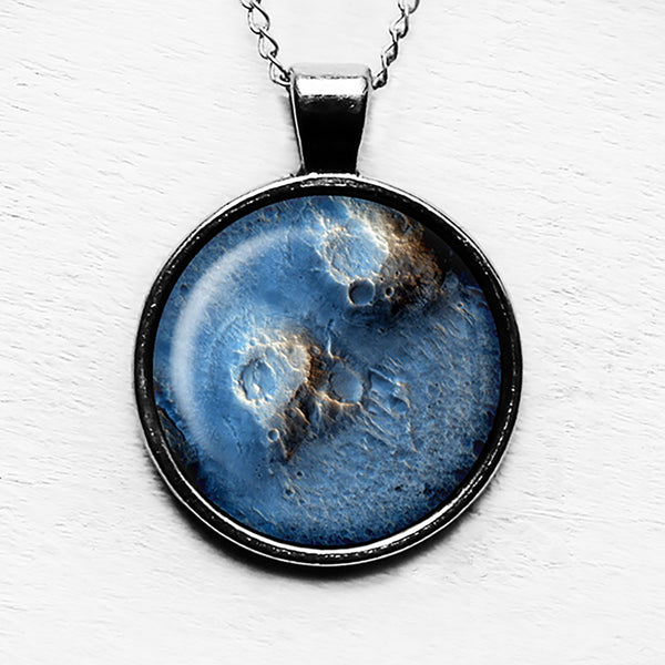 NASA Photograph The Moon Surface Pendant & Necklace