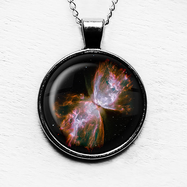 NASA Photograph Red Tarantula Nebula Pendant & Necklace