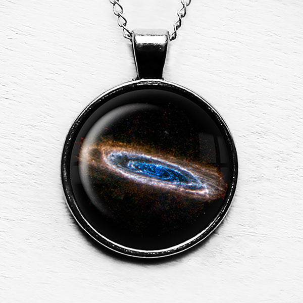 NASA Photograph Galaxy Forever Pendant & Necklace