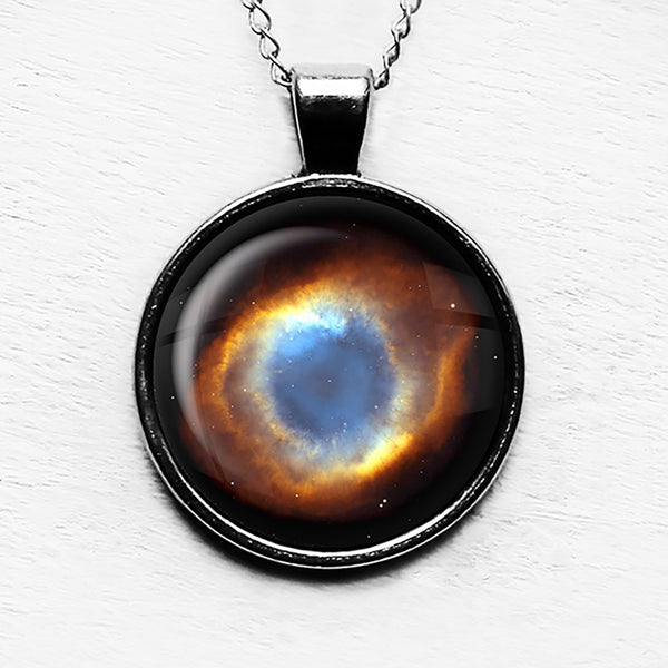 NASA Photograph Helix Nebula The Eye of God Pendant & Necklace