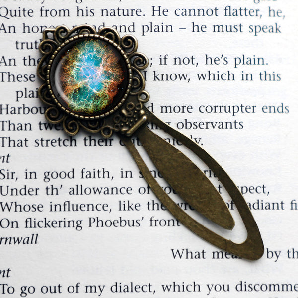 NASA Photograph Galaxy Magic Bronze Bookmark