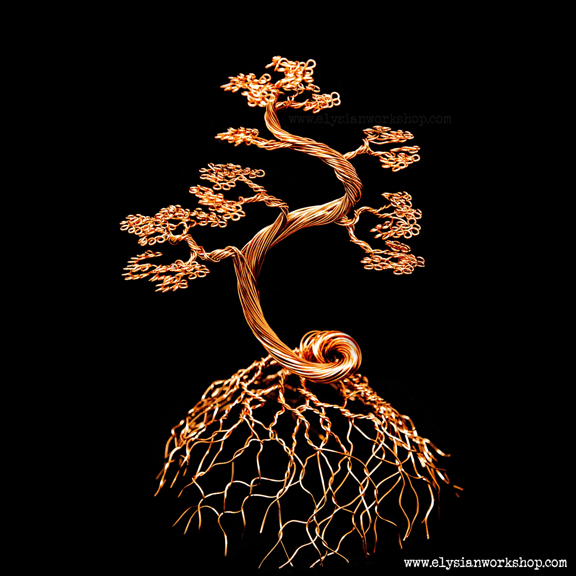 Beautiful Metal Bonsai Wire Tree Sculptures